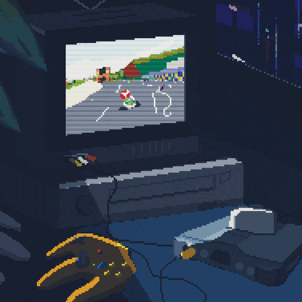 Mario Kart NES 12"